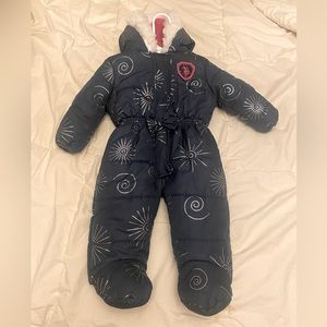 U.S Polo ASSN Baby Snowsuit 3/6M